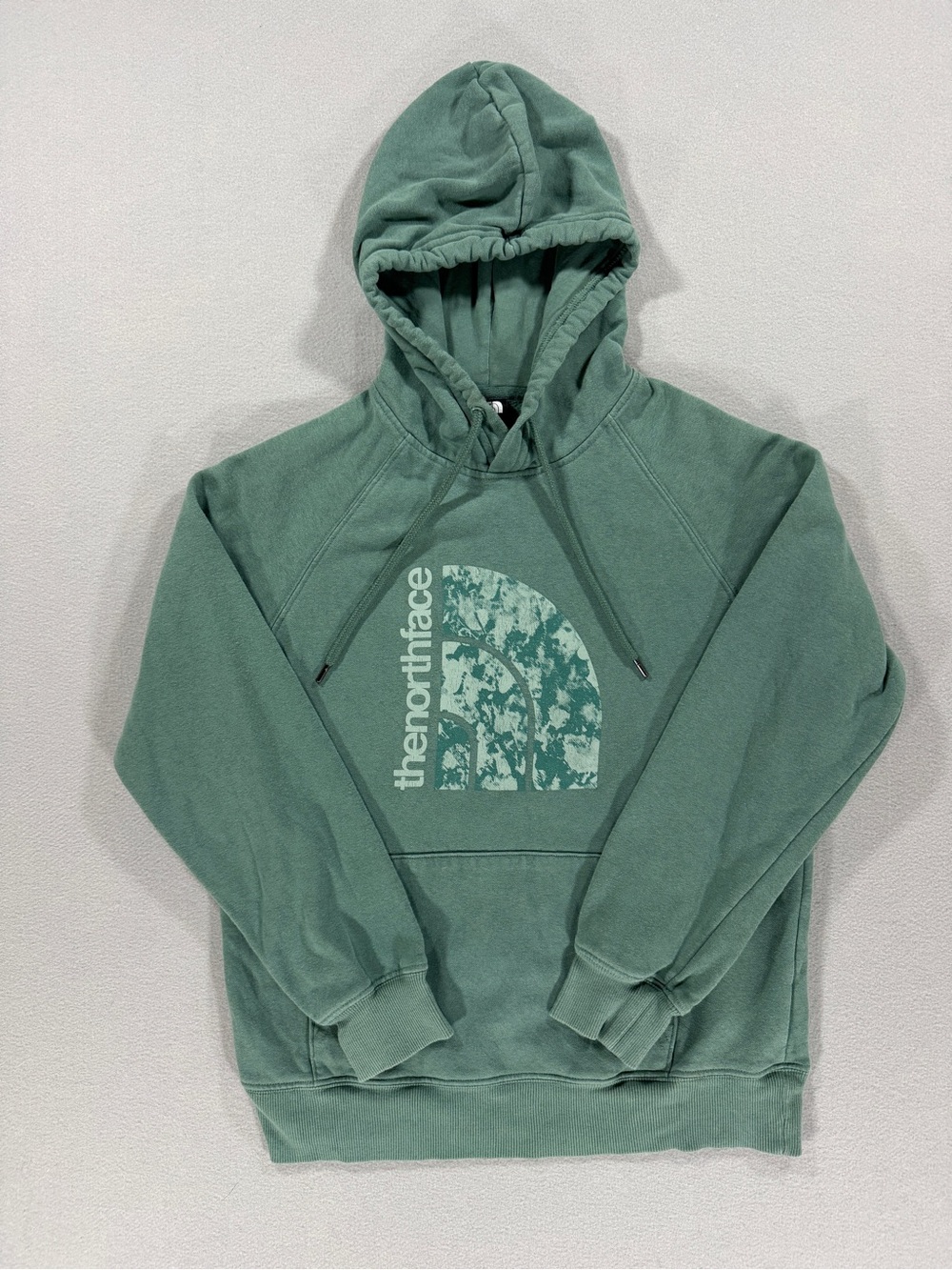 The North Face Jumbo Half Dome Pullover Hoodie Womens Small Sage Green